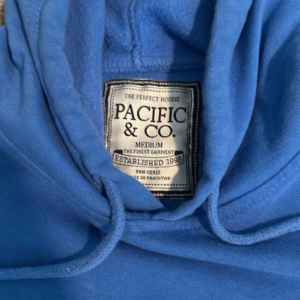 Yellowstone National Park blue hoodie - Picture 3 of 5